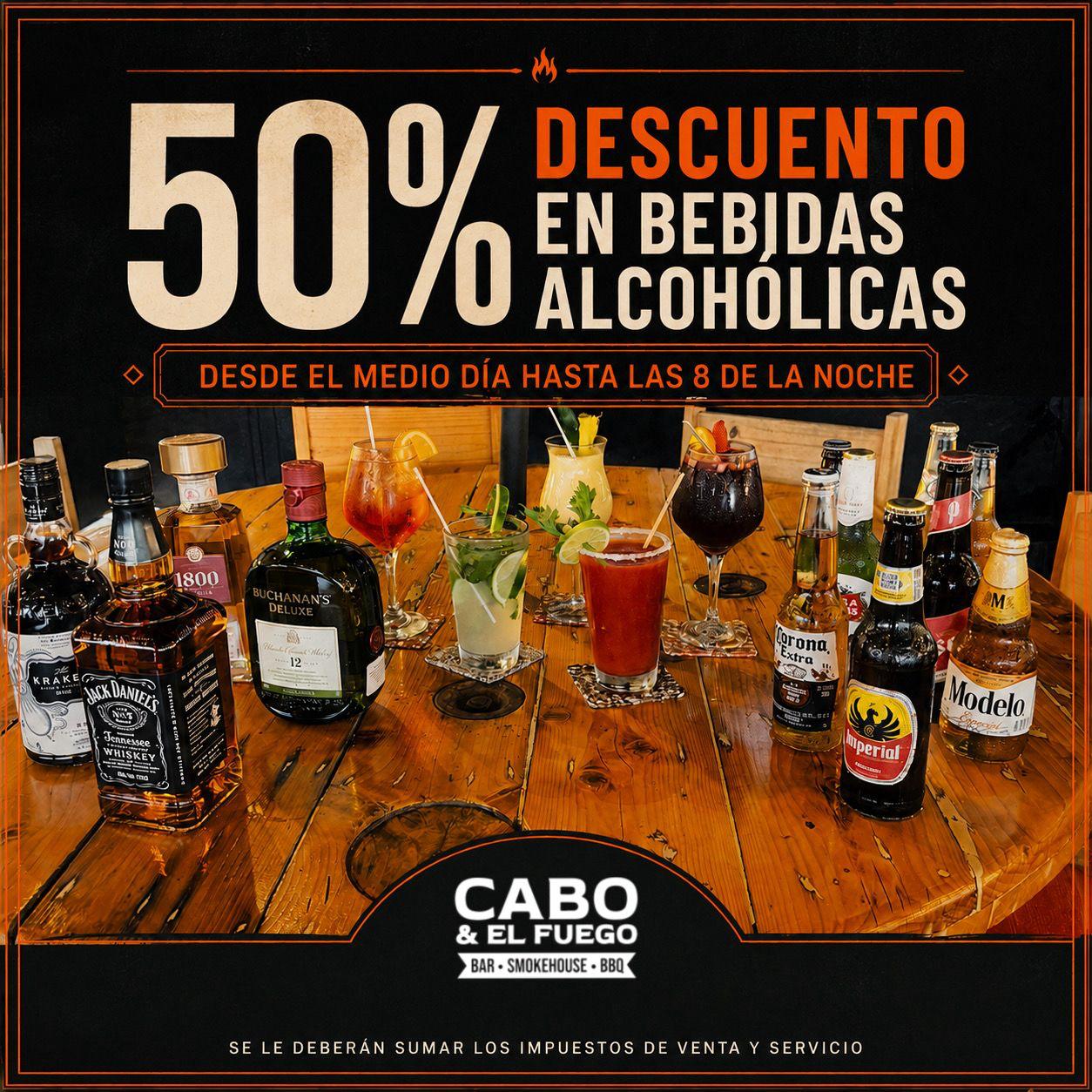 Promoción de Cabo & El Fuego Smokehouse BBQ